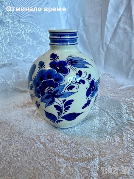 Vintage ваза на Delft, снимка 1