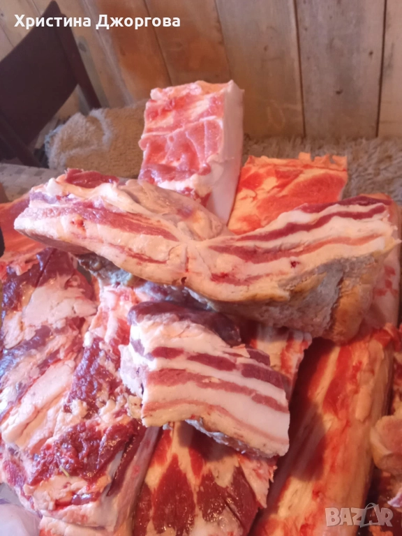Домашна сланина с кожа, снимка 1