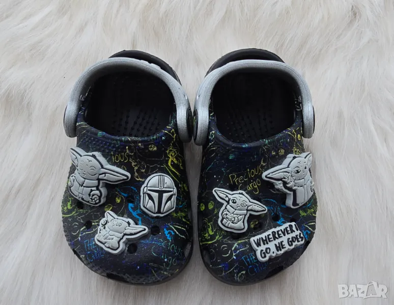 Нови оригинални Crocs STAR WARS №17/18 , снимка 1