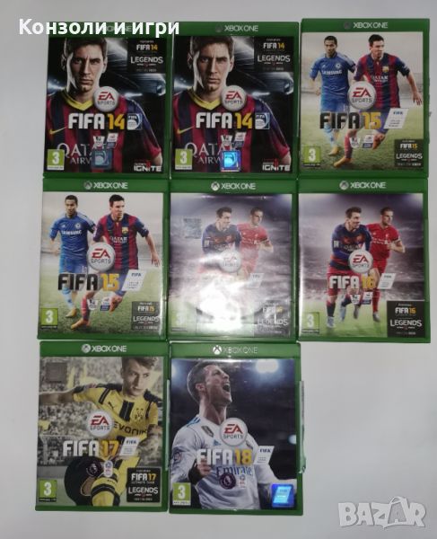 Xbox One игри - Fifa 14, 15, 16, 17, 18 - Част 2, снимка 1