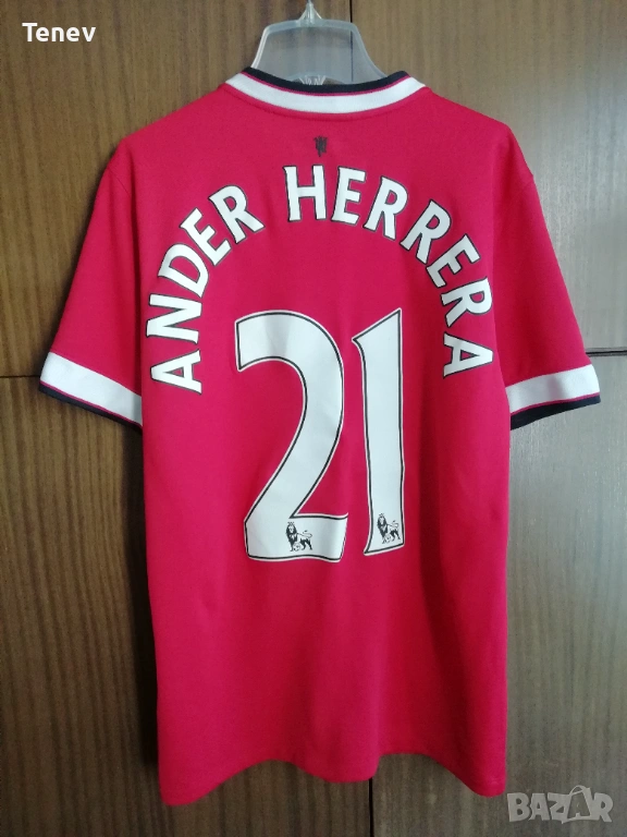 Manchester United Ander Herrera Nike оригинална тениска фланелка Манчестър Юнайтед Андер Ерера, снимка 1