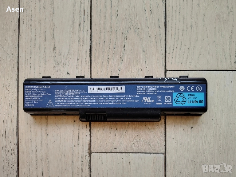 Acer Aspire 4310, 4315, 4320, 4520, 4710, 4715, 4720, 4730, 4920, 4930, 5220, 5310 батерия AS07A31, снимка 1