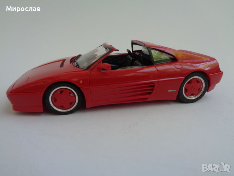  1:43 HERPA FERRARI 348 КОЛИЧКА МОДЕЛ ИГРАЧКА, снимка 1