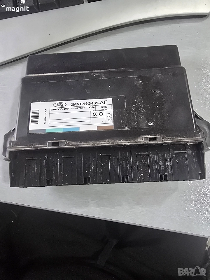 3M5T-19G481-AF Комфорт модул Ford C-Max 5WK47890J 3M5T19G481, снимка 1