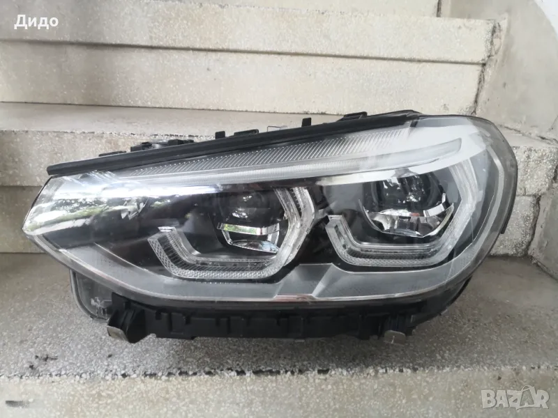 Фар BMW X3 G01 X4 G02 Adaptiv LED ляв/Фар БМВ Х3 Г01 Х4 Г02 Оригинален, снимка 1