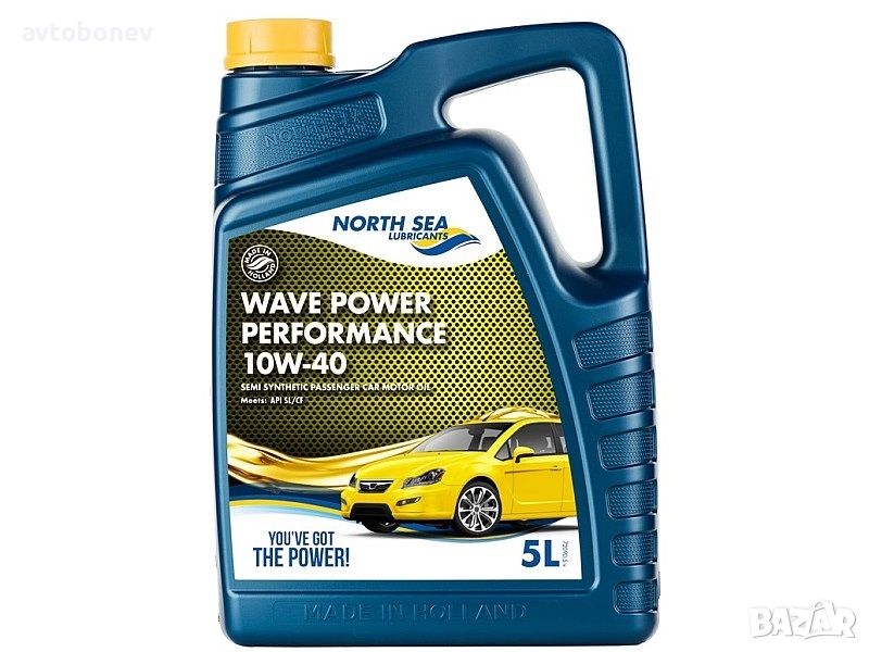 Двигателно масло NORTH SEA WAVE POWER PERFORMANCE 10W-40 5L, снимка 1