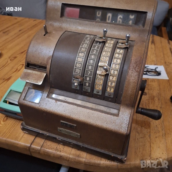 Стар Германски касов апарат NCR, снимка 1