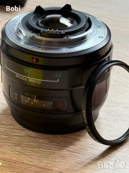 Обектив Olympus AF Zoom 35–70mm f/3.5–4.5 + Cokin UV филтър, снимка 1