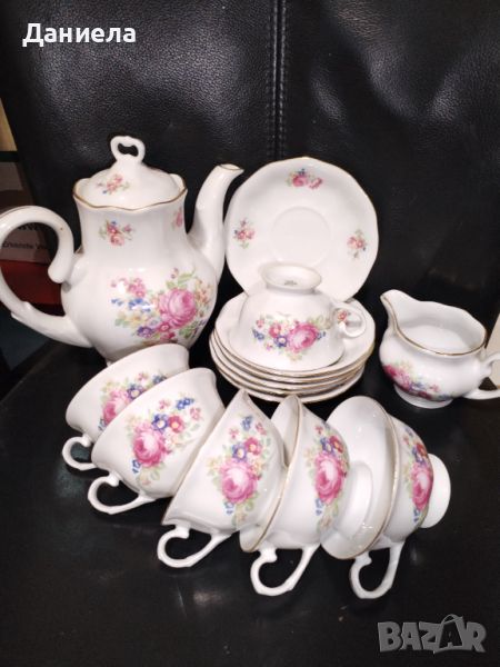 Сервиз 2в1 за кафе и храна, снимка 1