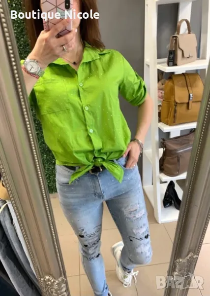 Дамска риза и дънки   , снимка 1