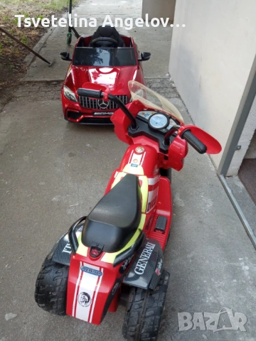 Продавам детски електрически мотор Ducati – много запазен и в отлично състояние., снимка 3 - Детски велосипеди, триколки и коли - 53905194