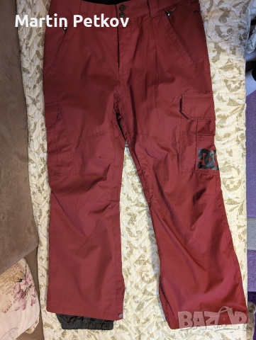 сноуборд яке QUICKSIKVER и панталон DC, снимка 4 - Зимни спортове - 52988884