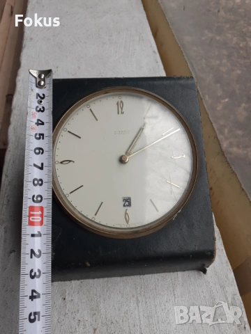 Стар немски настолен часовник Kienzle, снимка 7 - Антикварни и старинни предмети - 53394279
