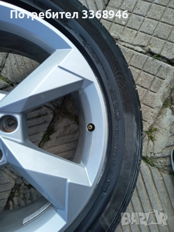 ОРИГИНАЛНИ ДЖАНТИ АУДИ 19" 5x112 с гуми 235/50/19, снимка 11 - Гуми и джанти - 53804760