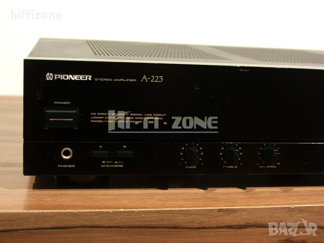Усилвател   Pioneer a-223 , снимка 4 - Ресийвъри, усилватели, смесителни пултове - 53681959