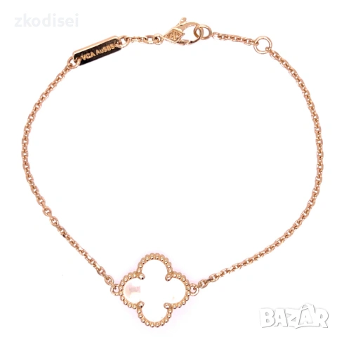 Златна дамска гривна Van Cleef 3,76гр. 17,5см. 14кр. проба:585 модел:37762-4