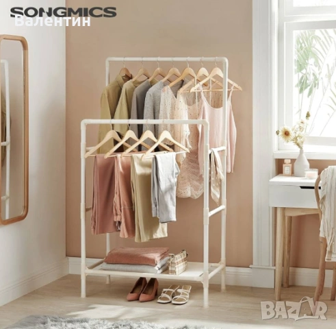Закачалка за дрехи SONGMICS, снимка 2 - Закачалки - 53177980