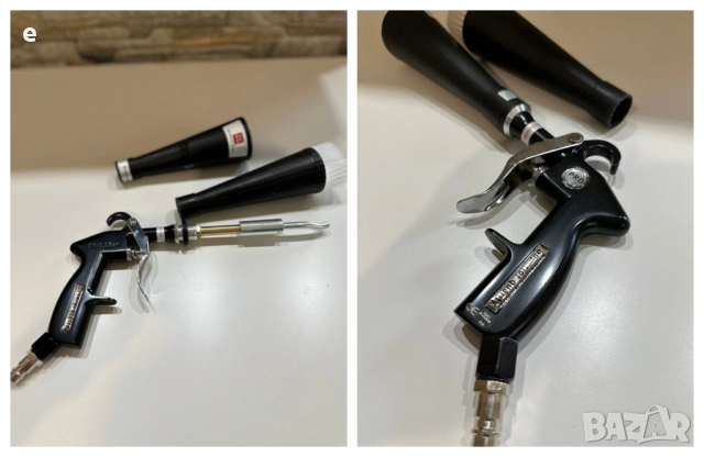 Пневматичен пистолет за сухо почистване Tornador PRO - EU стандарт, снимка 4 - Компресори - 52522388