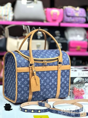 чанта за носене на кучета louis vuitton , снимка 15 - За кучета - 50998554