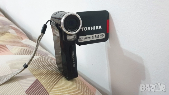 Видеокамера TOSHIBA Camileo P10 HD, снимка 7 - Камери - 52806280