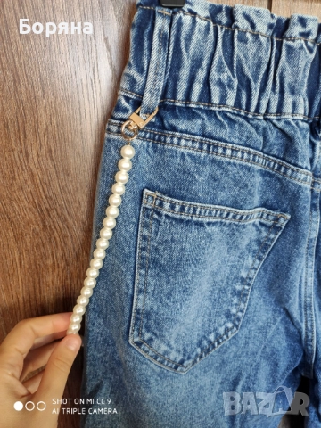 ONLY нови с етикет mom jeans , снимка 12 - Дънки - 52416117