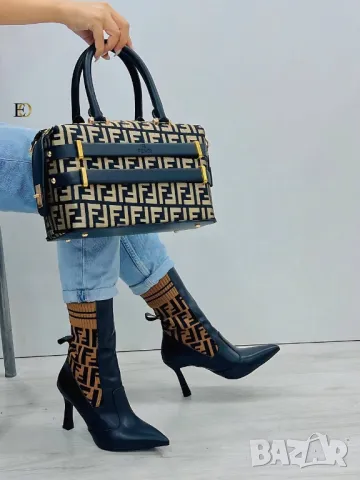 дамски боти и чанта fendi , снимка 2 - Чанти - 46971155