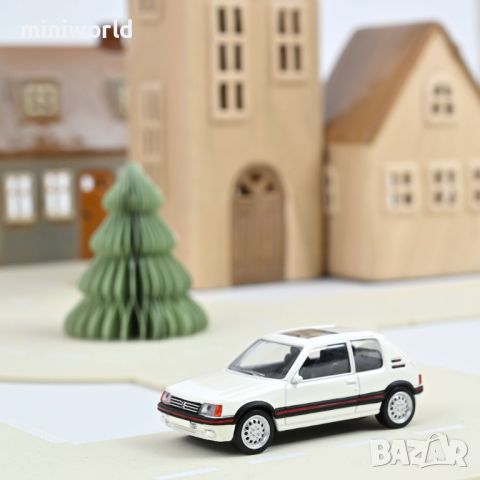 Peugeot 205 GTI 1986 - мащаб 1:43 на Norev/JETCAR моделът е нов в кутия, снимка 2 - Колекции - 34462234