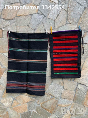 ПРЕСТИЛКА ВЪЛНА ТЪКАНА СТАРИННА ЕТНИКА, снимка 2 - Антикварни и старинни предмети - 51545690