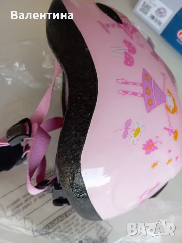 Детска каска Abus Princess, снимка 4 - Спортна екипировка - 50420254