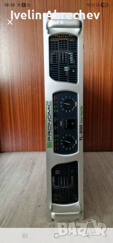 Усилвател на мощност Pronomic TL-200, снимка 5 - Ресийвъри, усилватели, смесителни пултове - 52012273