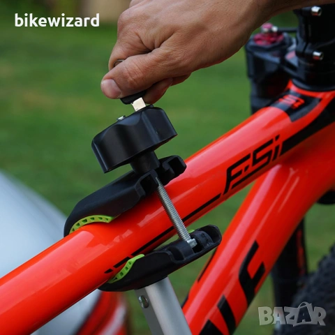 GO BIKER Speed вело багажник за теглич на автомобил/джип/кемпер   за 4 велосипеда НОВ, снимка 5 - Аксесоари и консумативи - 53542177