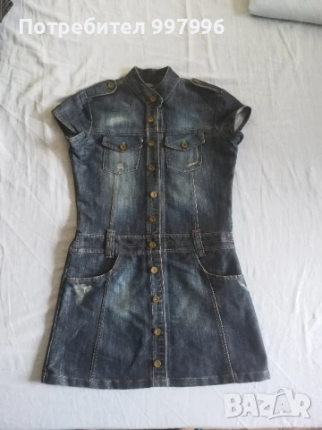 дънкова рокля- ХЛ размер