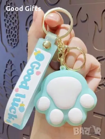 Ключодържател Котешка Лапичка, котешки лапички играчки, снимка 5 - Други - 50160508