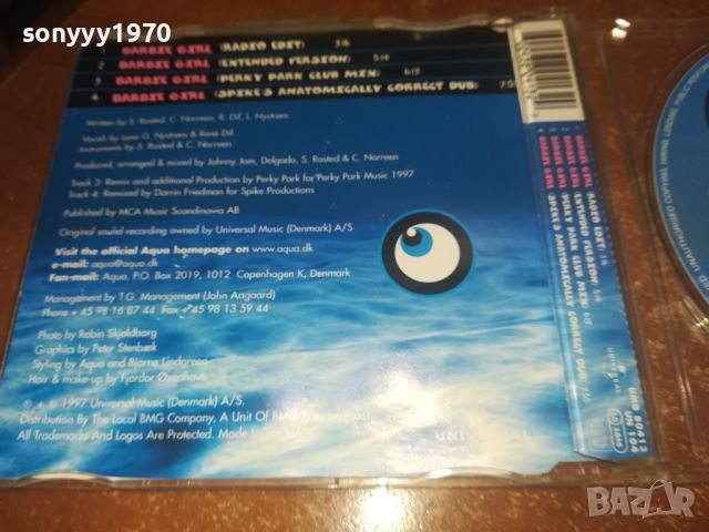 AQUA CD-ВНОС GERMANY 0307241218, снимка 11 - CD дискове - 46454909