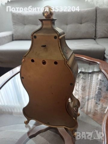 Настолен каминен часовник, снимка 5 - Антикварни и старинни предмети - 53075357