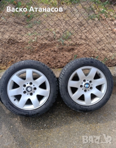 Зимни гуми с джанти 16 за БМВ, снимка 6 - Гуми и джанти - 52200337