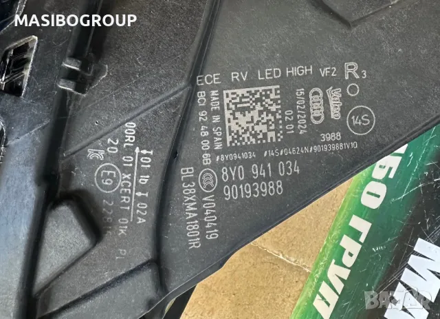 Фар десен фарове Full Led за Ауди А3 Audi A3 8Y, снимка 7 - Части - 39794441