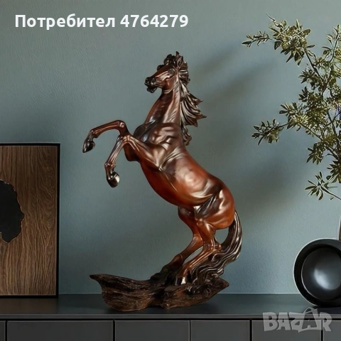 Нова Фигура Кон - Голяма Статуетка Жребец -55м