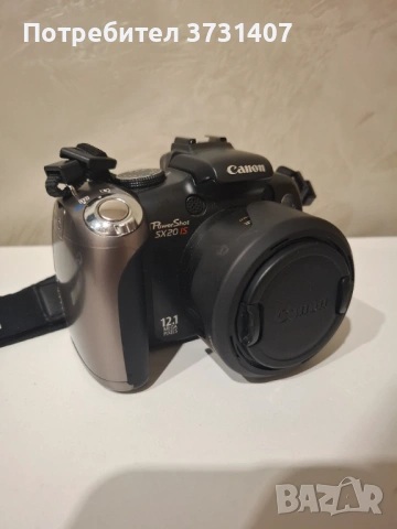 Фотоапарат Canon PowerShot SX20 IS, снимка 3 - Фотоапарати - 53477161