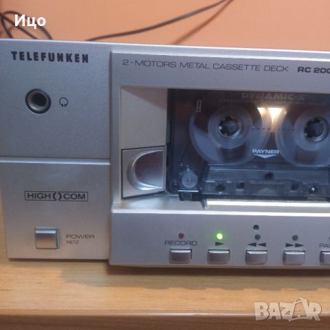 Telefunken сет,RR200 ресивър и RC200 касетен дек HighKom., снимка 12 - Декове - 45081506