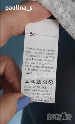 Три различни броя / Марков потник с дантела "women secret", "Romwe" и "H&M" , снимка 12 - Корсети, бюстиета, топове - 45108447