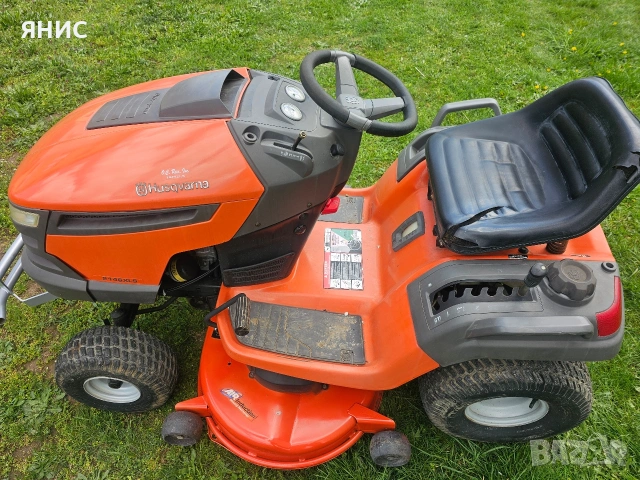 ТРАКТОРНА КОСАЧКА HUSQVARNA 21.КОНЯ. ПЕРФЕКТНА , снимка 8 - Градинска техника - 54295792