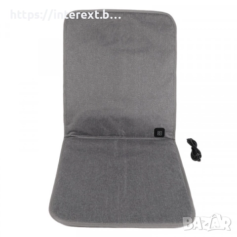 Отопляема възглавница за седалка с USB захранване – работи с пауърбанк, снимка 2 - Други стоки за дома - 52538997