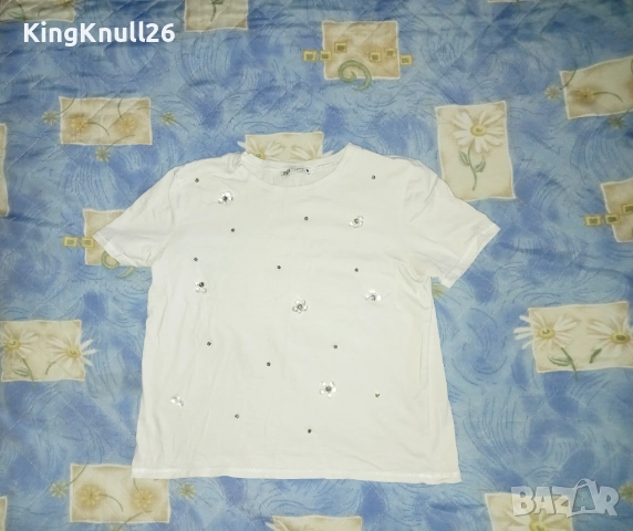 Бяла тениска Zara 