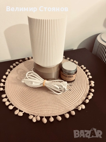 Nordic Glow – модерна нощна лампа, снимка 2 - Настолни лампи - 53749024