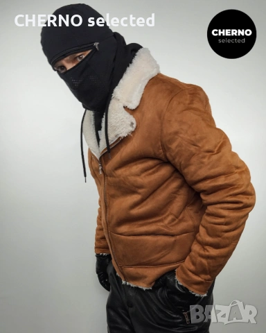 Мъжко шерпа яке тип байкър SAINT MORTA Renegade Faux Suede Sherpa Biker – размер L – Отлично състоян, снимка 8 - Якета - 53623447