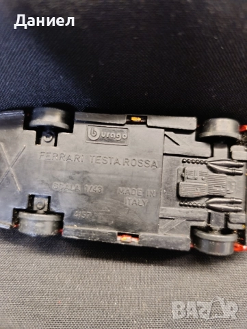 Количка Burago Ferrari Testa Rossa, снимка 3 - Колекции - 52020757