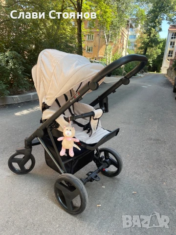 Бебешка количка със летен и зимен кош, снимка 1