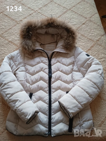 дамско яке рейнбоу ест пух на качулката , снимка 2 - Якета - 53025146