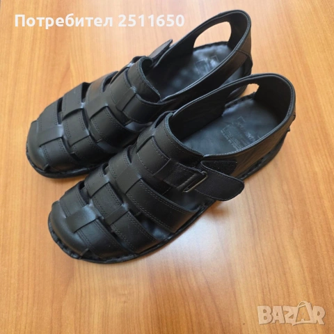Продавам мъжки кожени сандали, снимка 4 - Мъжки сандали - 54202722